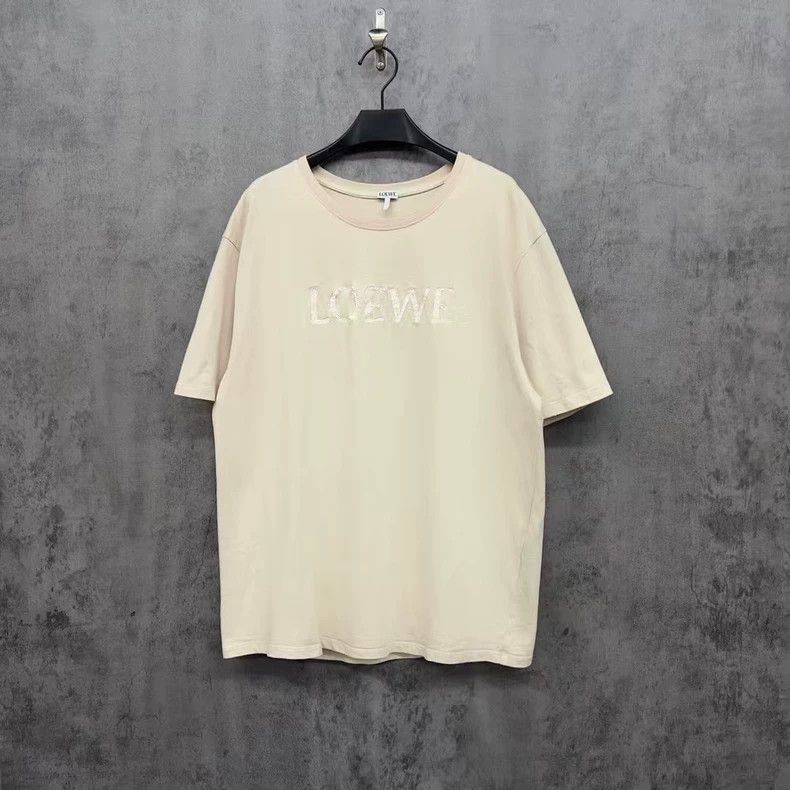 Loewe LOEWE Embroidered logo short sleeve with dead tree Size XL / US 12-14 / IT 48-50 - 1 Thumbnail
