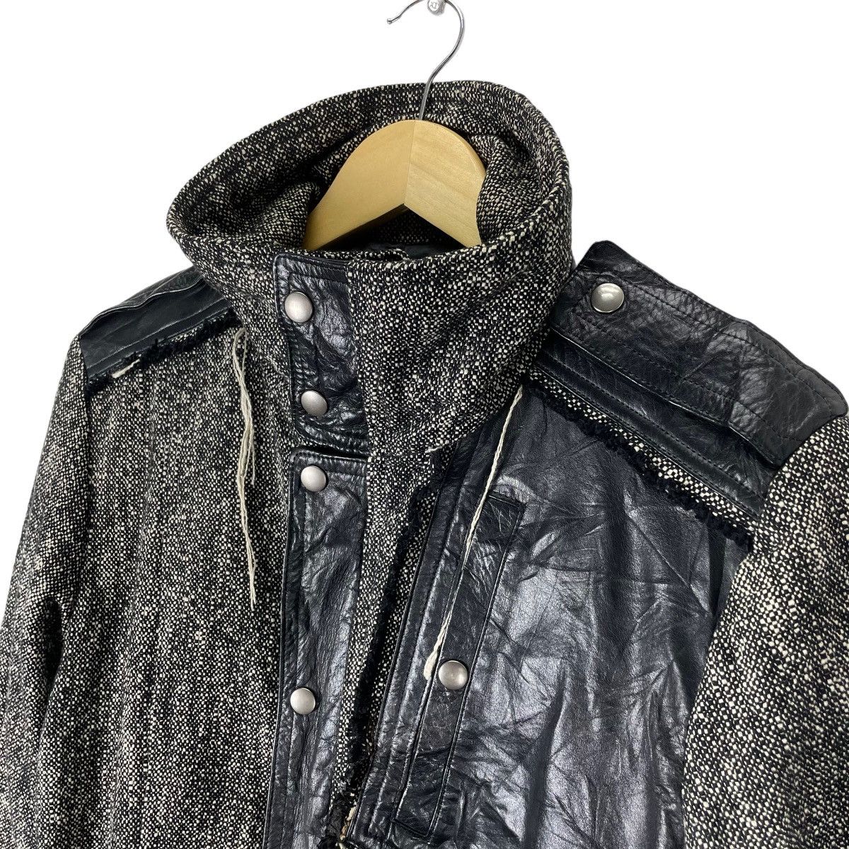 5351 POUR LES FEMMES 🌟5351 POUR HOMME COWHIDE LEATHER PART JACKET Size M / US 6-8 / IT 42-44 - 5 Thumbnail