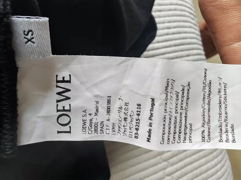 Loewe LOEWE Black short sleeves Size US XS / EU 42 / 0 - 5 Thumbnail