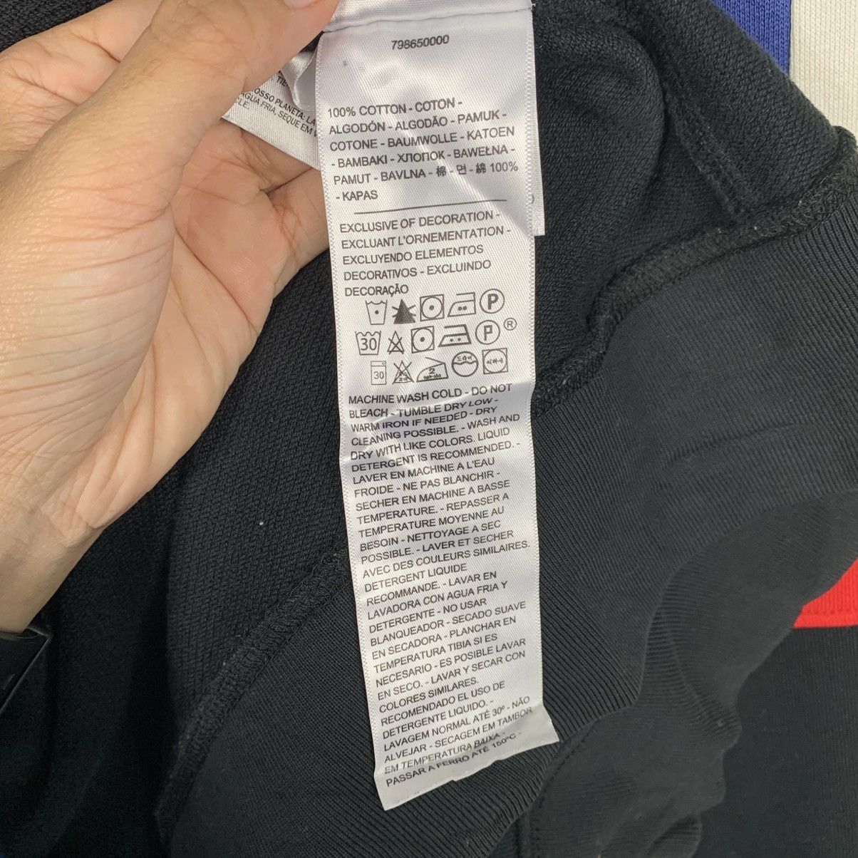 Levi's Levis Color Block Zipper Hoodie Size US M / EU 48-50 / 2 - 23 Thumbnail