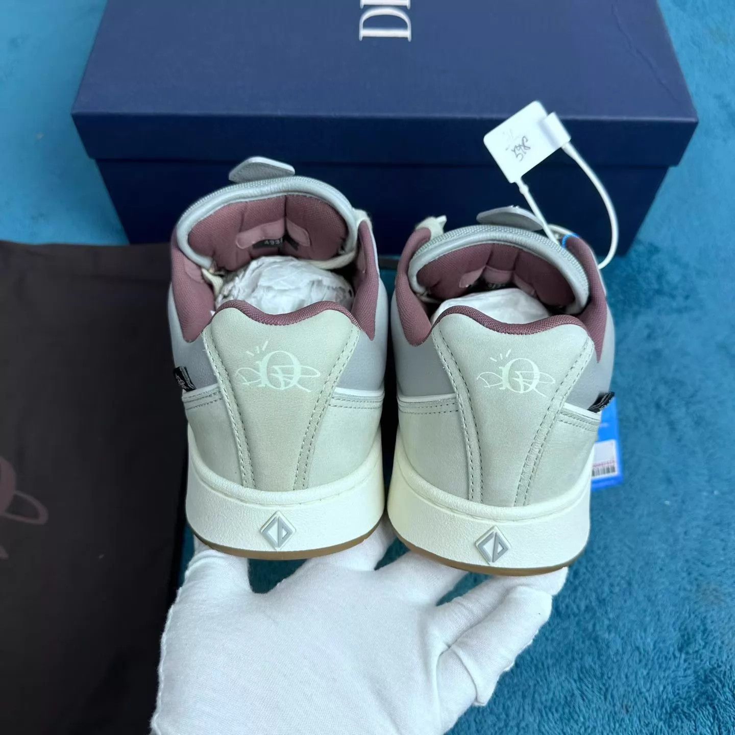 Dior Cactus Jack x Dior B713 Bread Shoe Teal EUR 41 Size US 8 / EU 41 - 4 Thumbnail