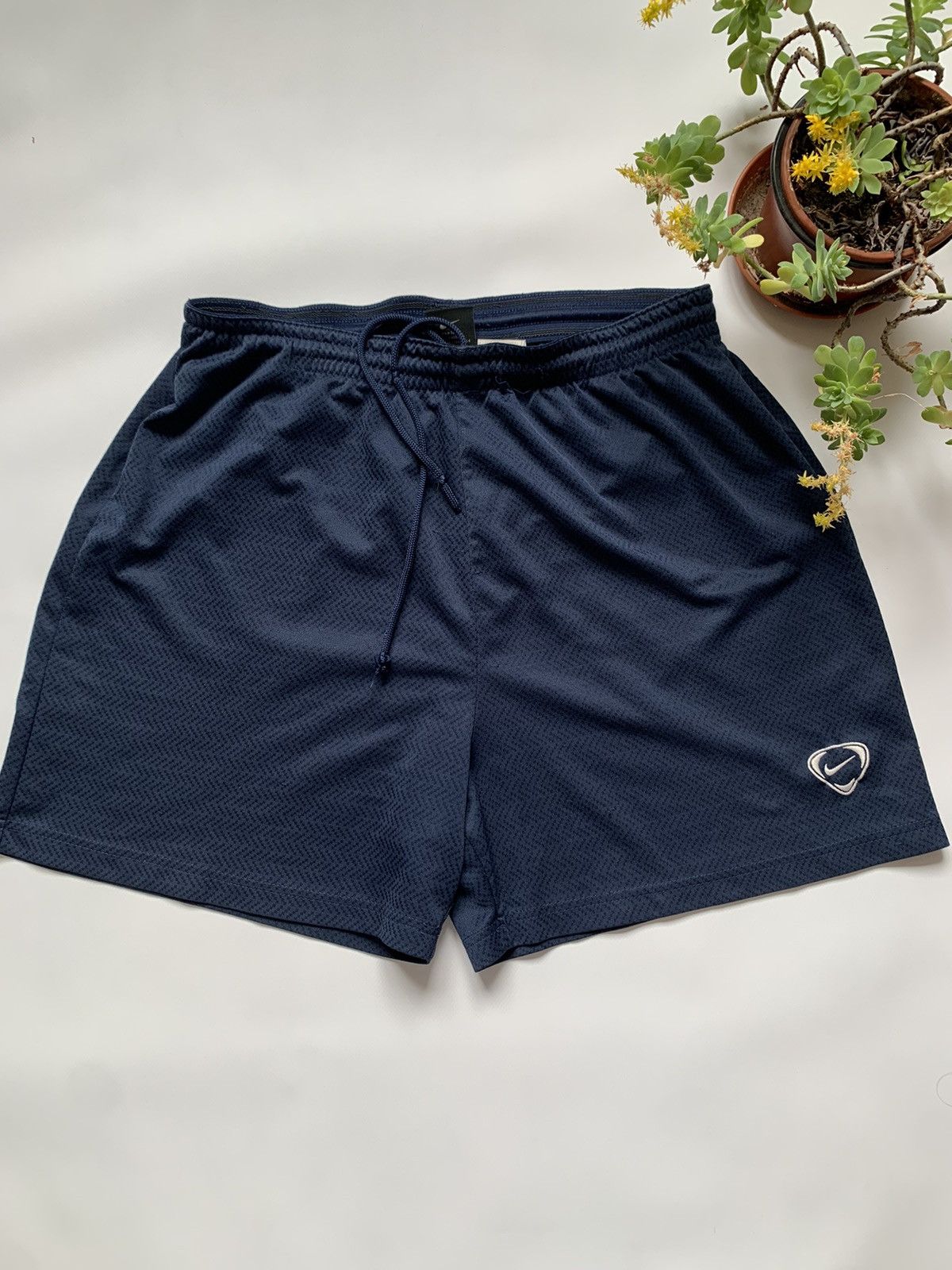 Pre-owned Nike X Vintage Nike Shorts In Blue