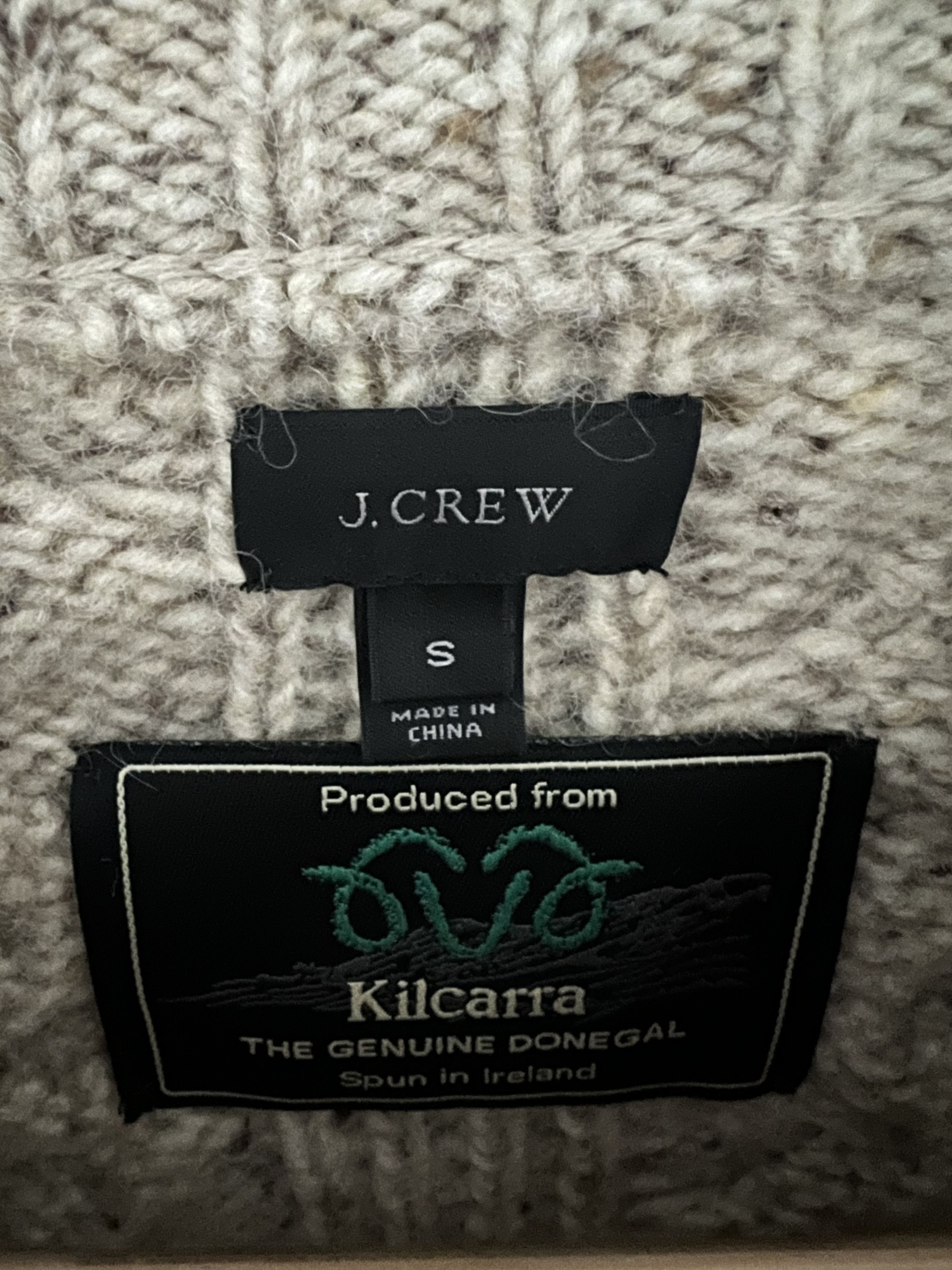 J.Crew Crewneck sweater in Donegal wool Size US S / EU 44-46 / 1 - 3 Thumbnail