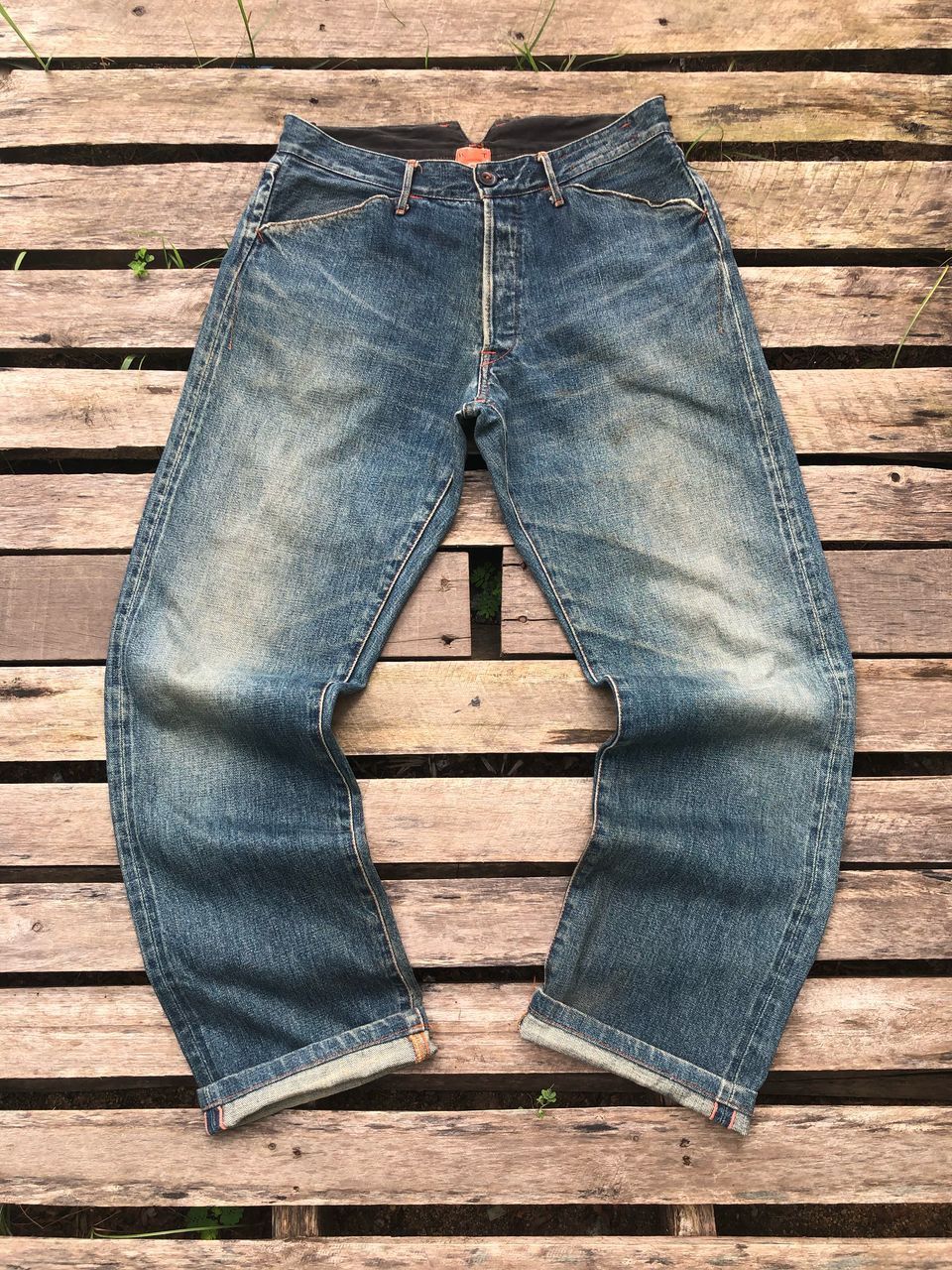 Japanese Brand × KATO × Vintage Vintage Kato Japan Selvedge Buckle Denim Jeans Size US 30 / EU 46 - 2 Thumbnail