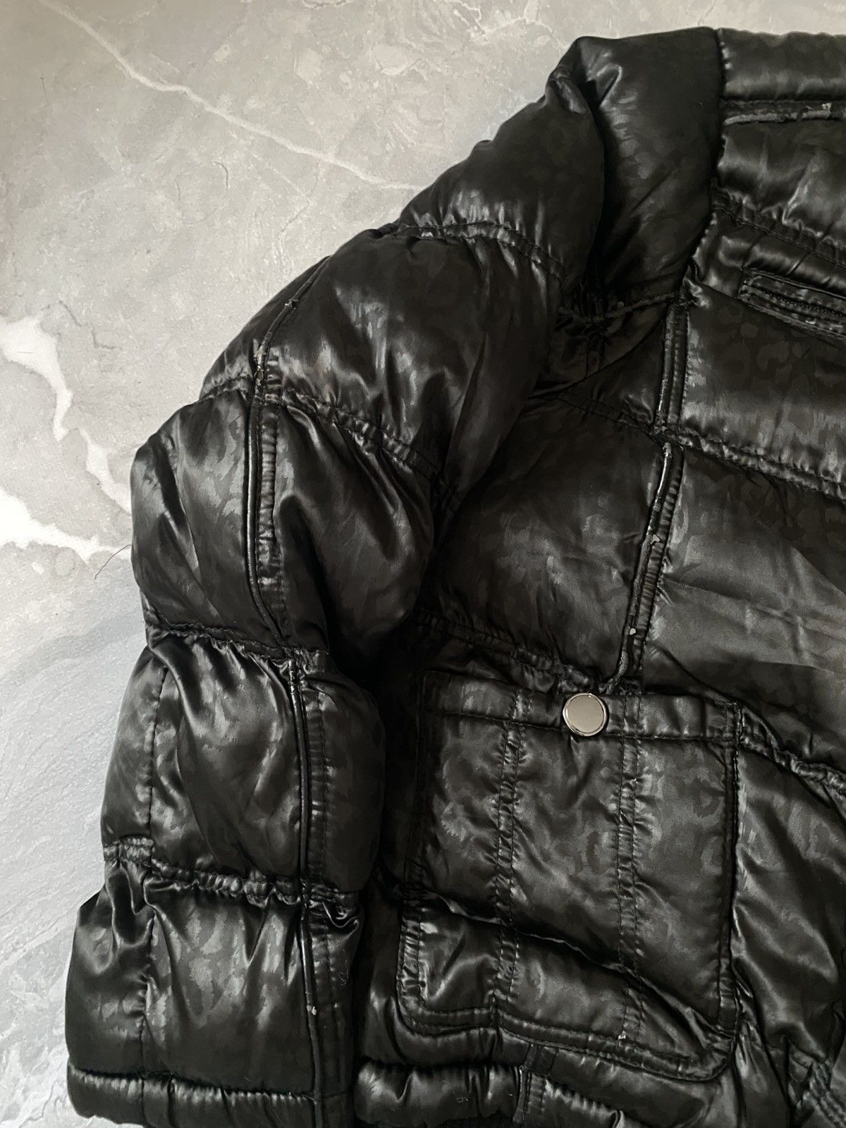 Japanese Brand Rare Avan Grunge Bomber With Fur /Y2K Darkwear Grail Size US S / EU 44-46 / 1 - 4 Thumbnail