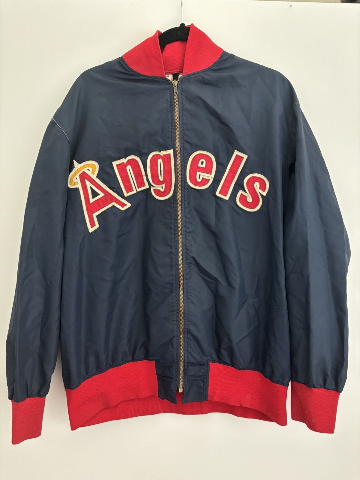 MLB × Vintage Los Angeles Angels of Anaheim Team issue Jacket Size US S / EU 44-46 / 1 - 1 Thumbnail