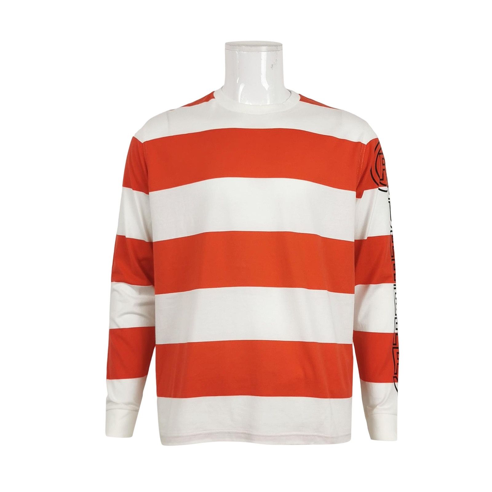 Burberry Burberry Striped Logo Long Sleeve T-Shirt S Size US S / EU 44-46 / 1 - 1 Thumbnail