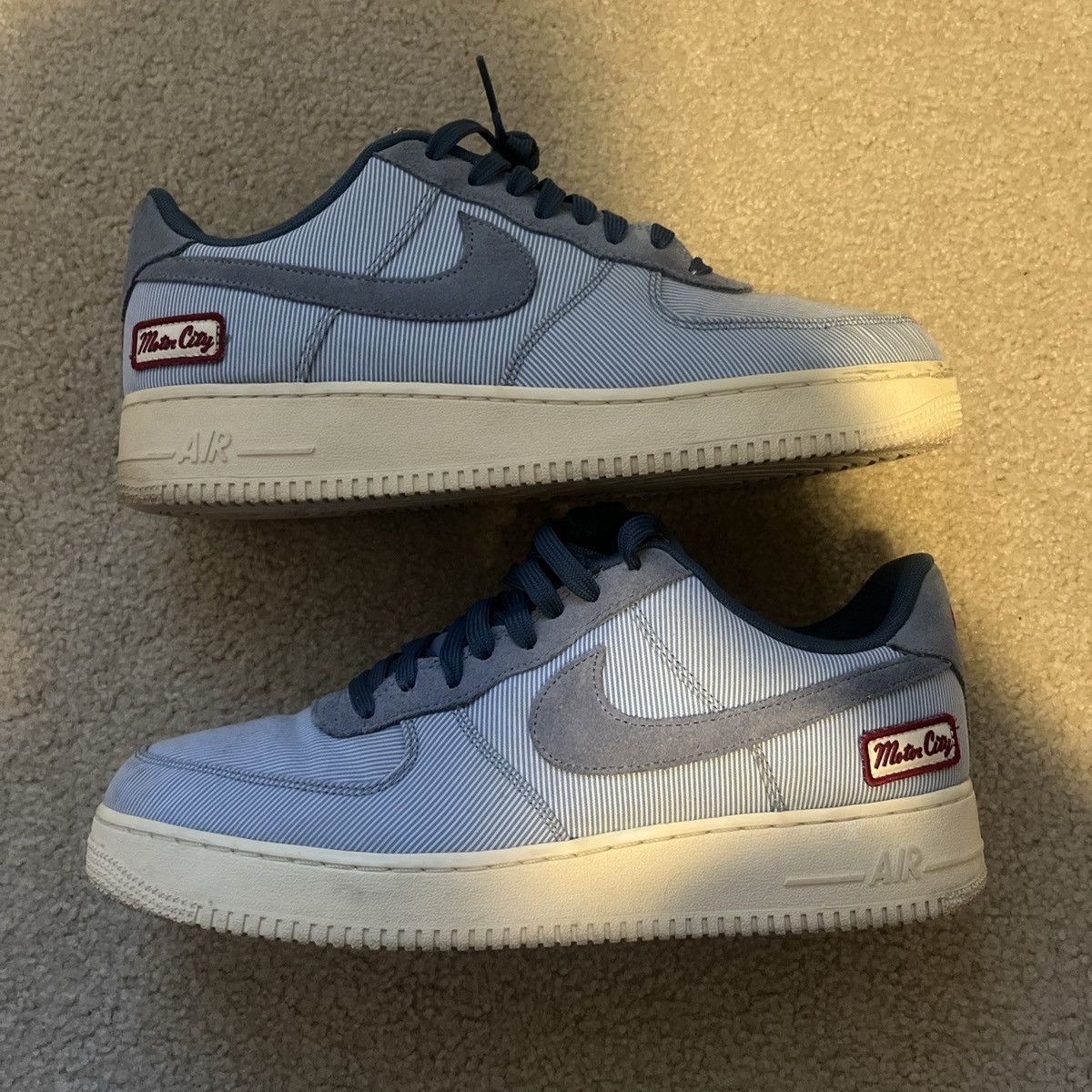 Nike *Rare* Air Force 1 x Detroit Motor City Size US 11 / EU 44 - 3 Thumbnail