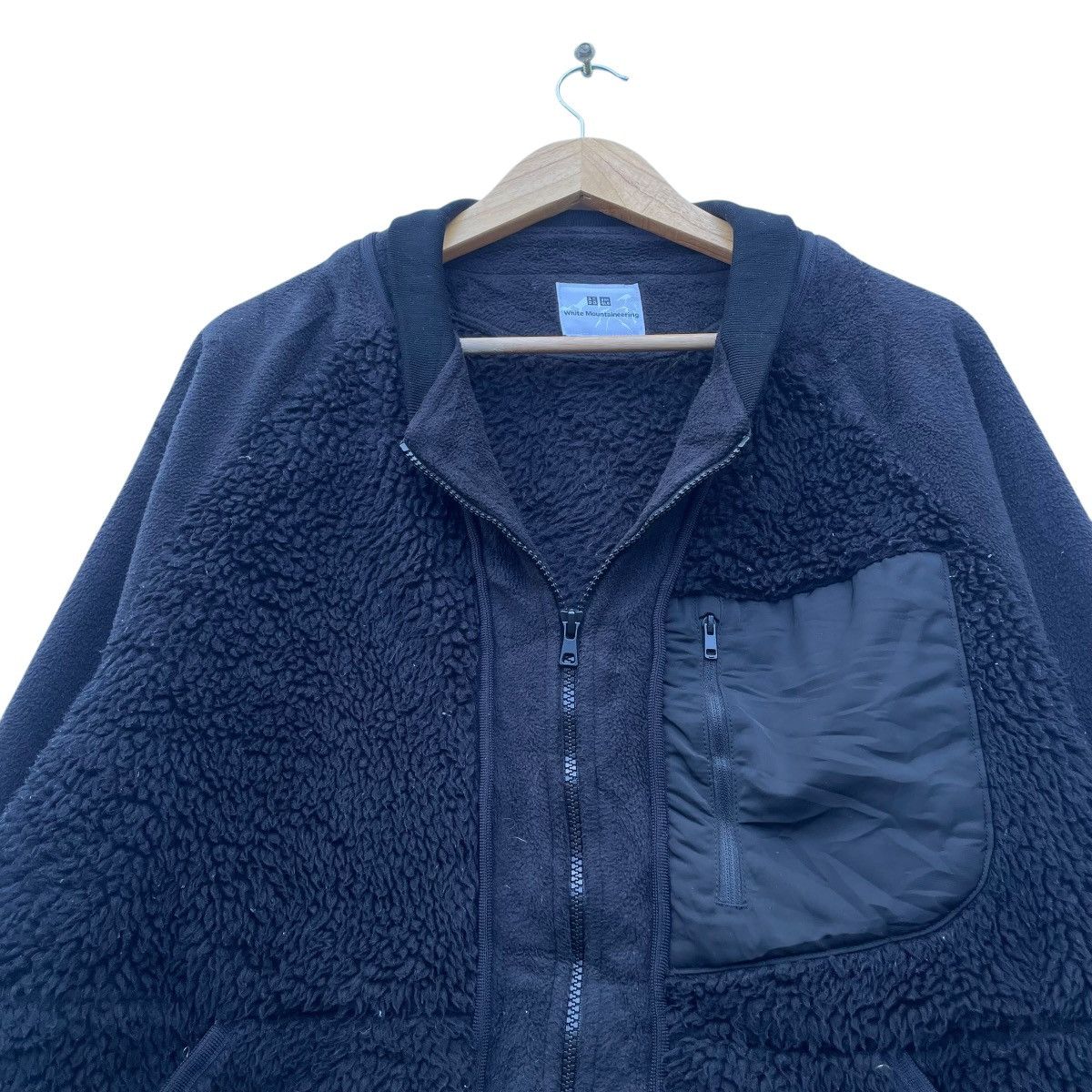 Japanese Brand × Vintage × White Mountaineering Japanese Brand Uniqlo White Mountaineering Fleece Jacket Size US M / EU 48-50 / 2 - 3 Thumbnail