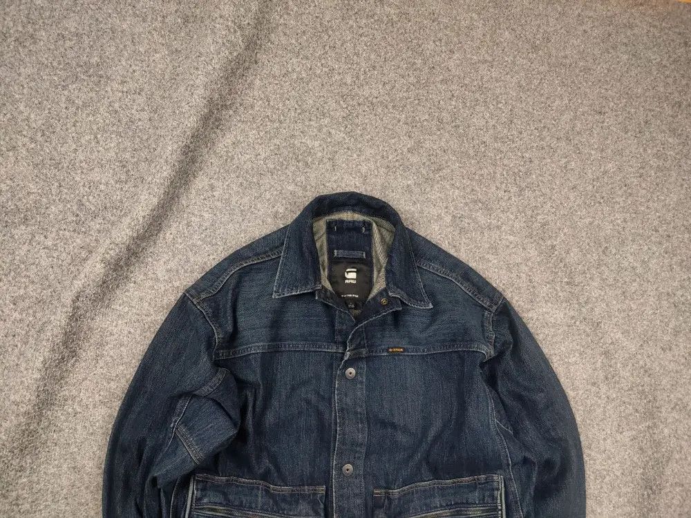 G-Star G-Star RAW Utility Coach Dakota Cargo Denim Vintage Jacket Size US L / EU 52-54 / 3 - 1 Thumbnail