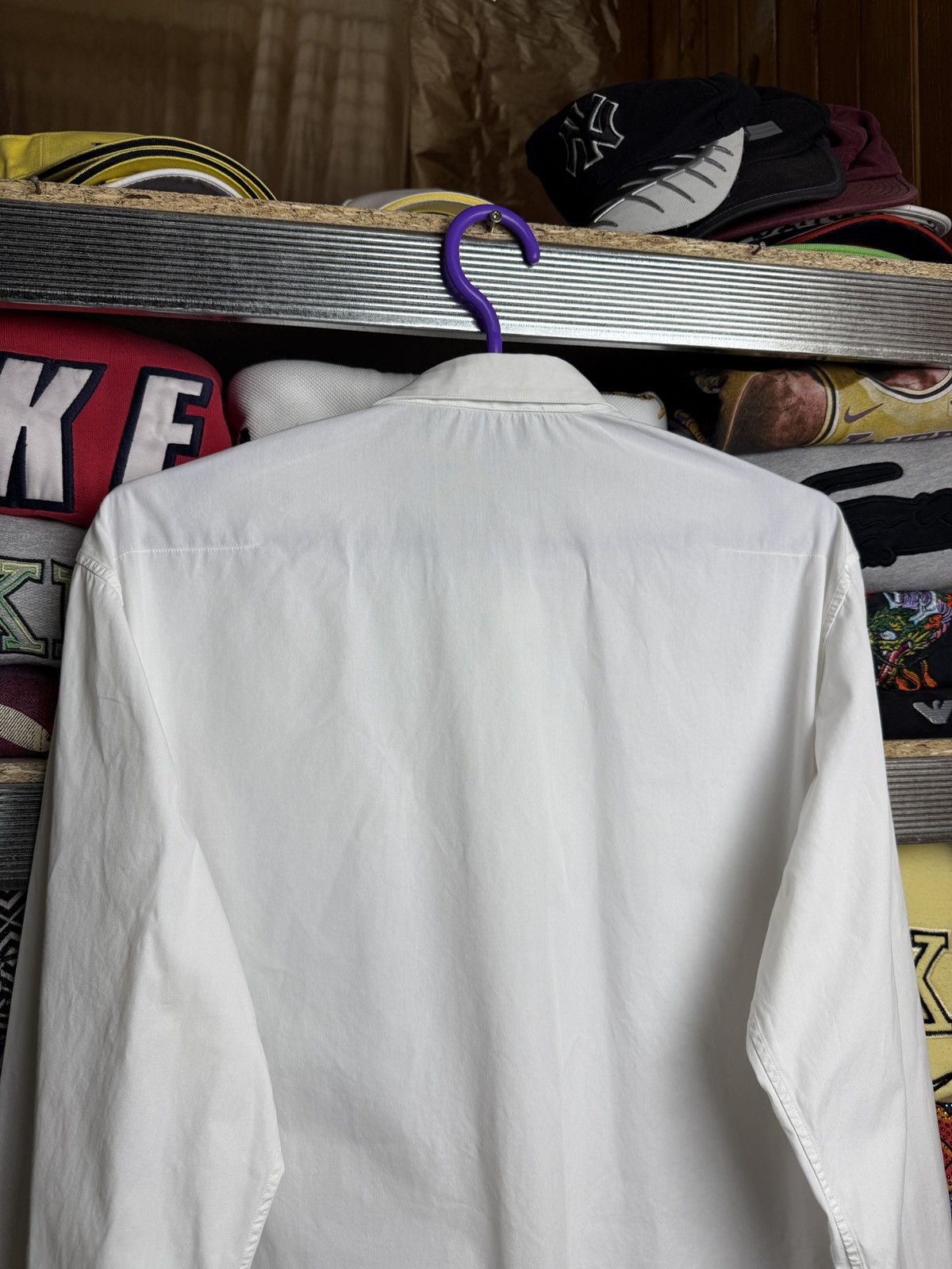Dior Dior Homme White Luxury Shirt Size US M / EU 48-50 / 2 - 6 Thumbnail