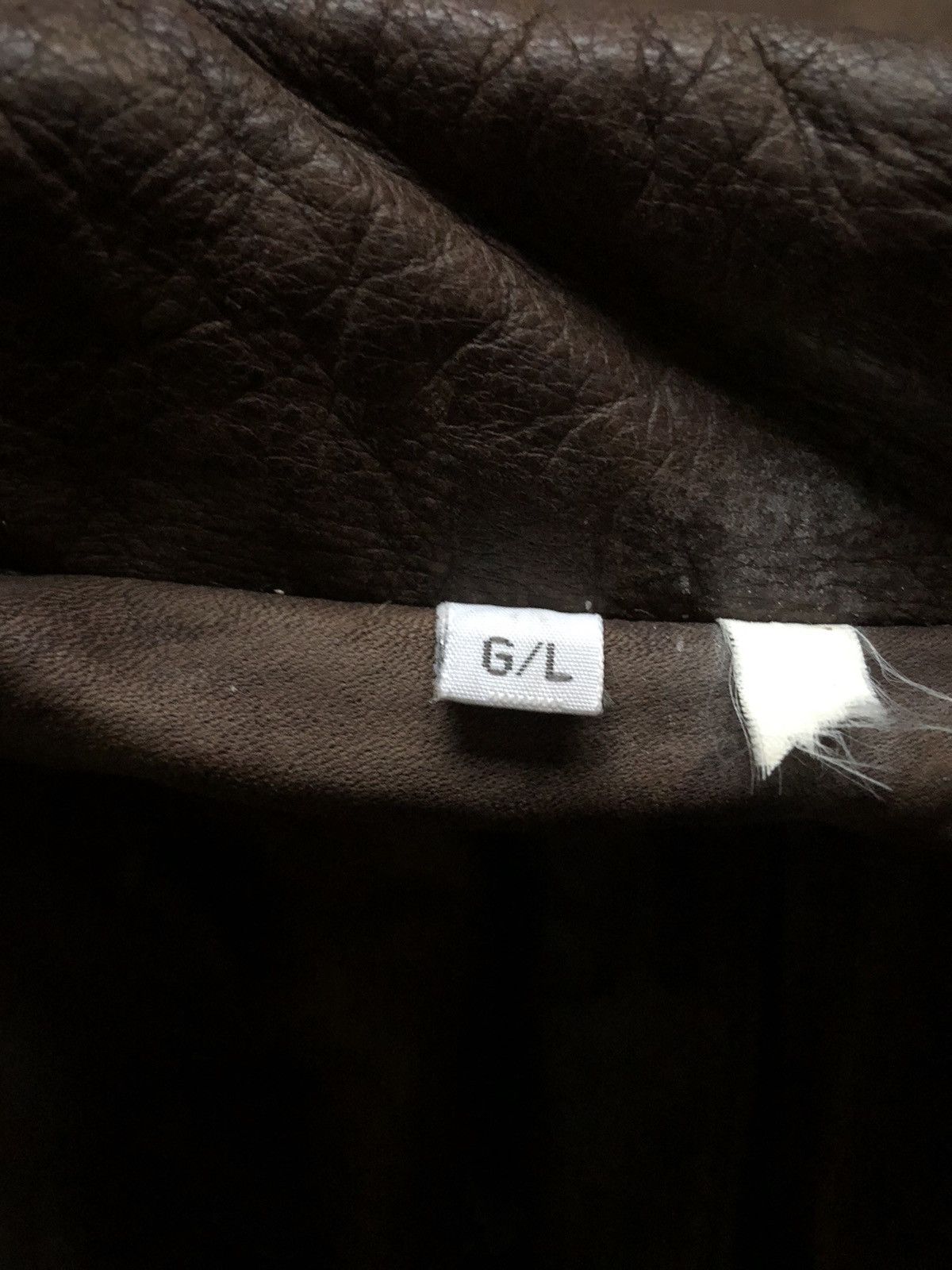 Genuine Leather × Vintage 80s Vintage Impromptu Brown Leather Biker Jacket Faded Size US L / EU 52-54 / 3 - 5 Thumbnail