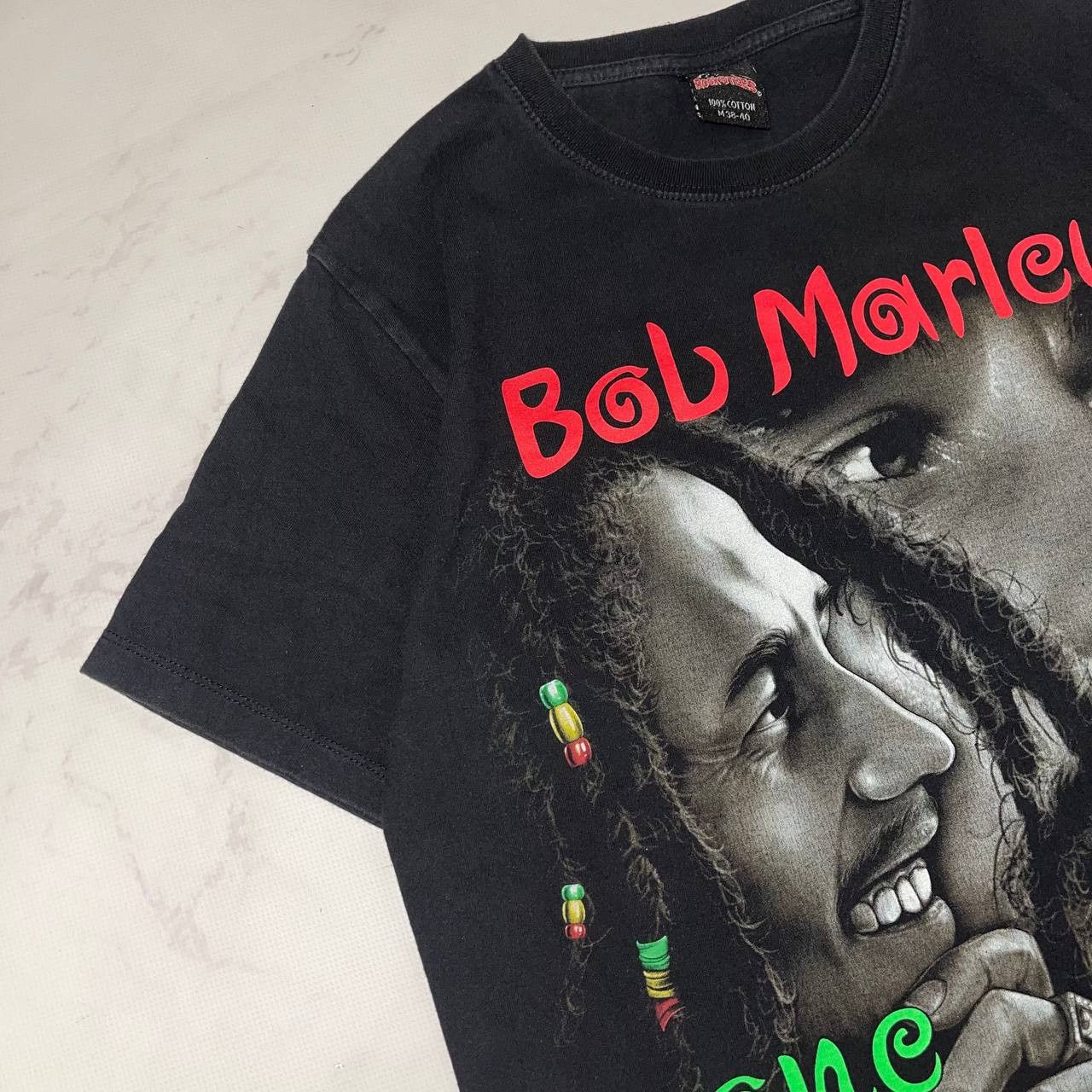 Vintage Vintage X Band Tees Bob Marley One Love Legend Tshirt Sz M Size US M / EU 48-50 / 2 - 3 Thumbnail
