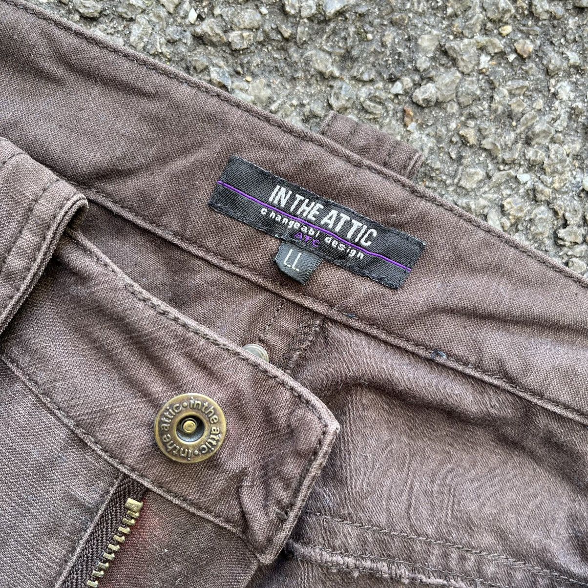 Hysteric Glamour In The Attic Flared Bondage Cargo Pants Bootcut Punk Grunge Size US 32 / EU 48 - 5 Thumbnail