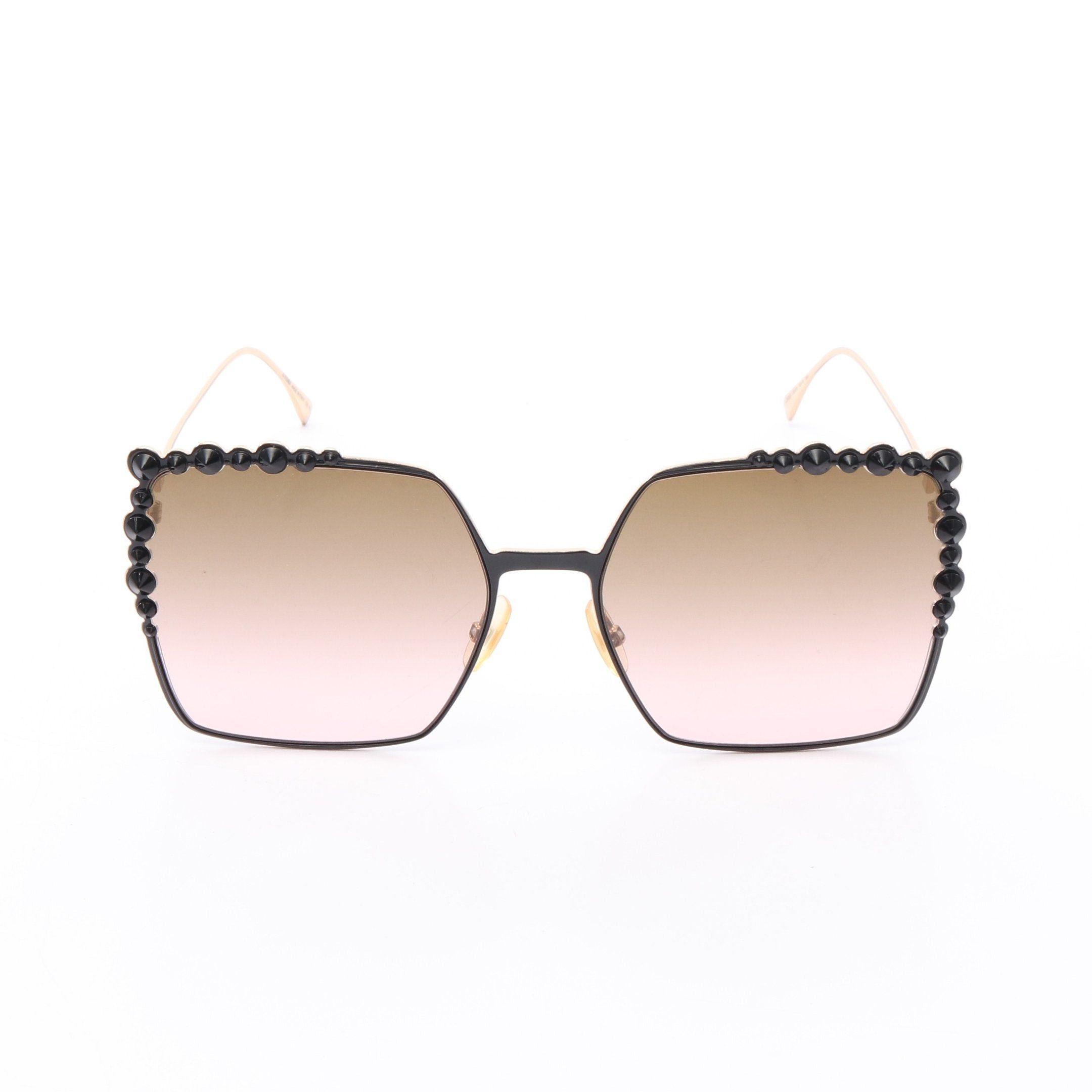 Fendi Fendi Sunglasses Gp Black Gold Size ONE SIZE - 1 Thumbnail