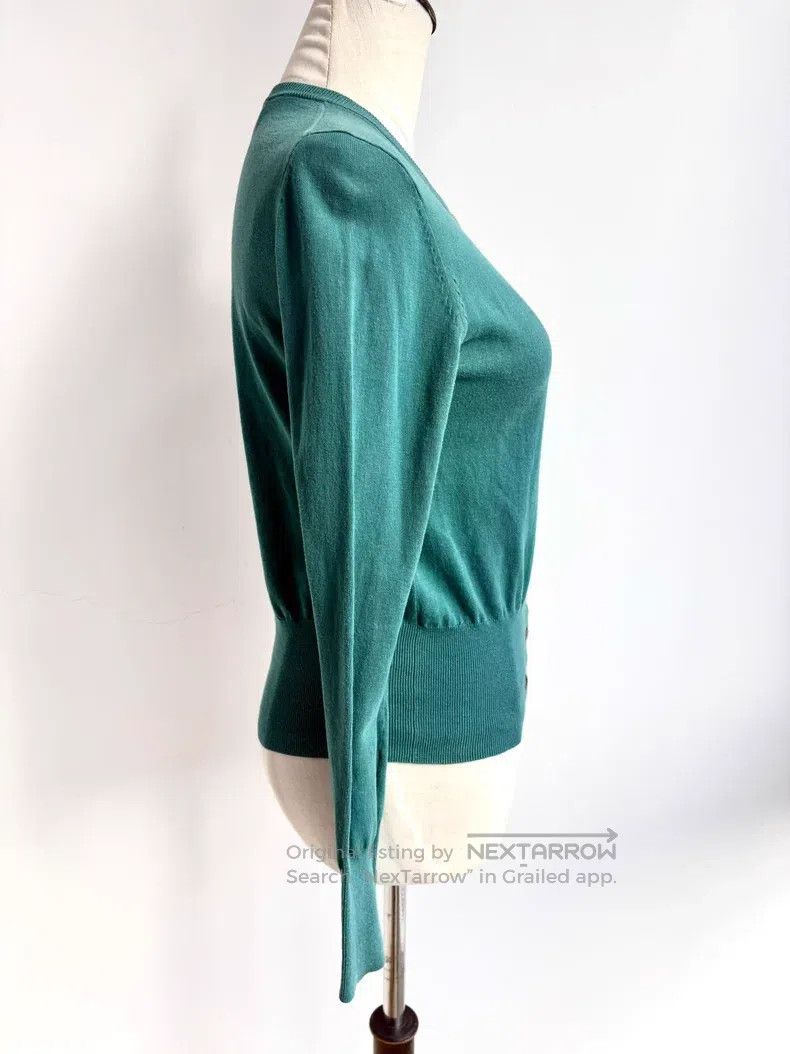 Vivienne Westwood Vivienne Westwood Blue Green Saturn Knitted Sweater Size M / US 6-8 / IT 42-44 - 5 Thumbnail