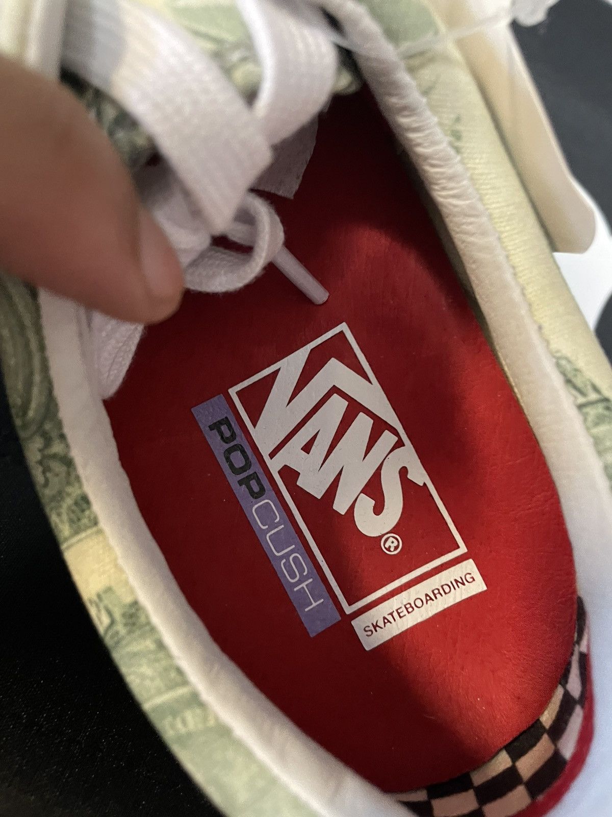 Supreme × Vans Supreme dollar Vans Size US 6.5 / EU 39-40 - 4 Thumbnail