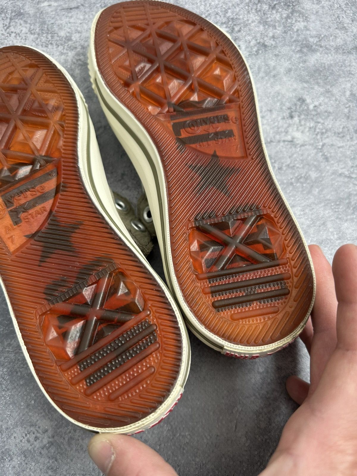 Converse × John Varvatos 🚨Rare Converse John Varvatos Low Top Sneakers Green Shoes Size US 7 / EU 40 - 9 Thumbnail