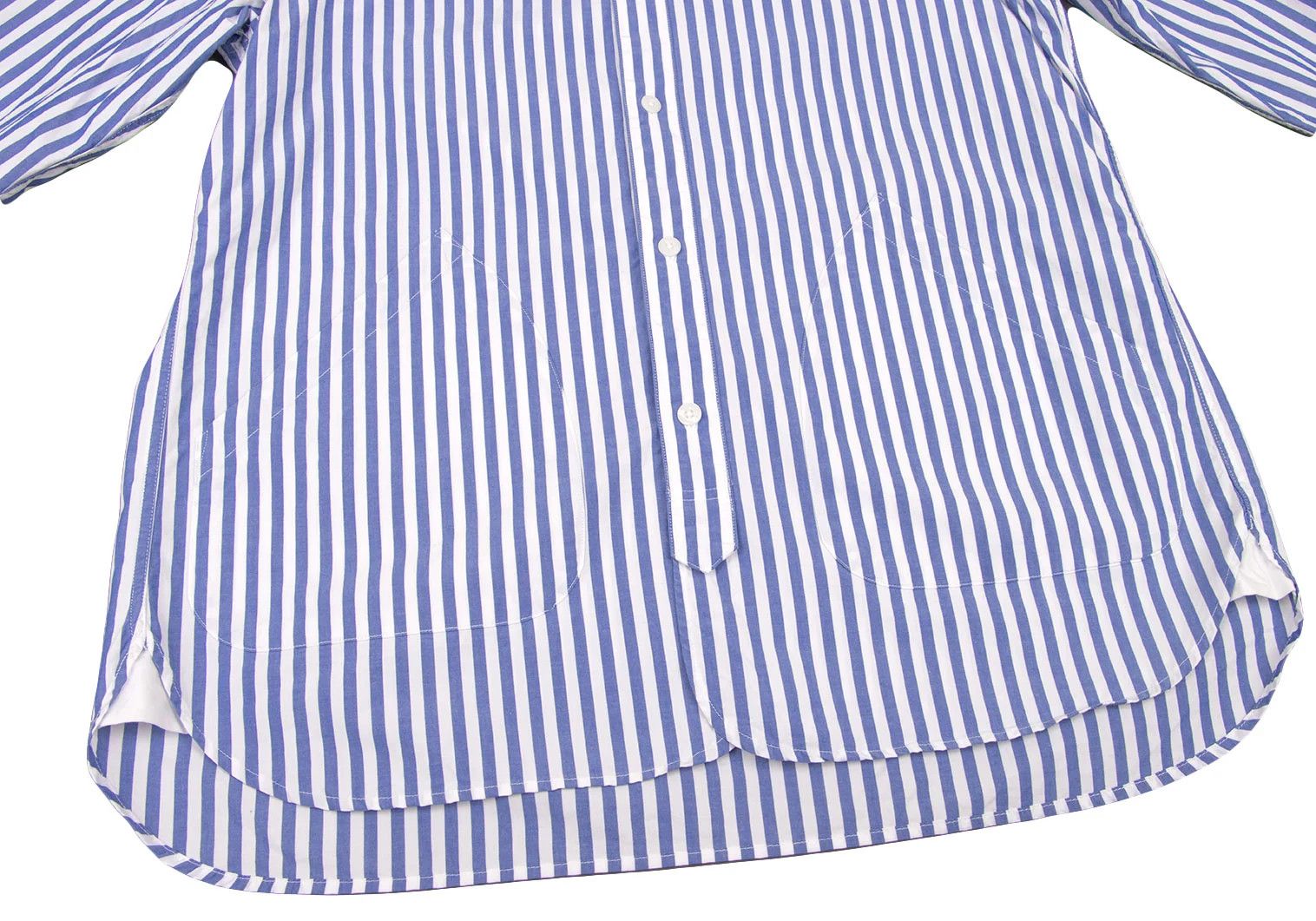 Fred Perry Hooded Striped Shirt Jacket in Blue and White, Size S Size US S / EU 44-46 / 1 - 10 Thumbnail