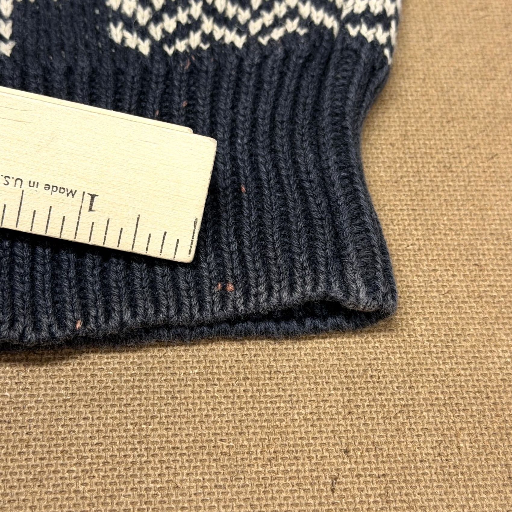 Vintage VINTAGE County Seat Sweater Mens XL Blue Herringbone Crewneck Hemp Pullover 90s Size US XL / EU 56 / 4 - 4 Thumbnail