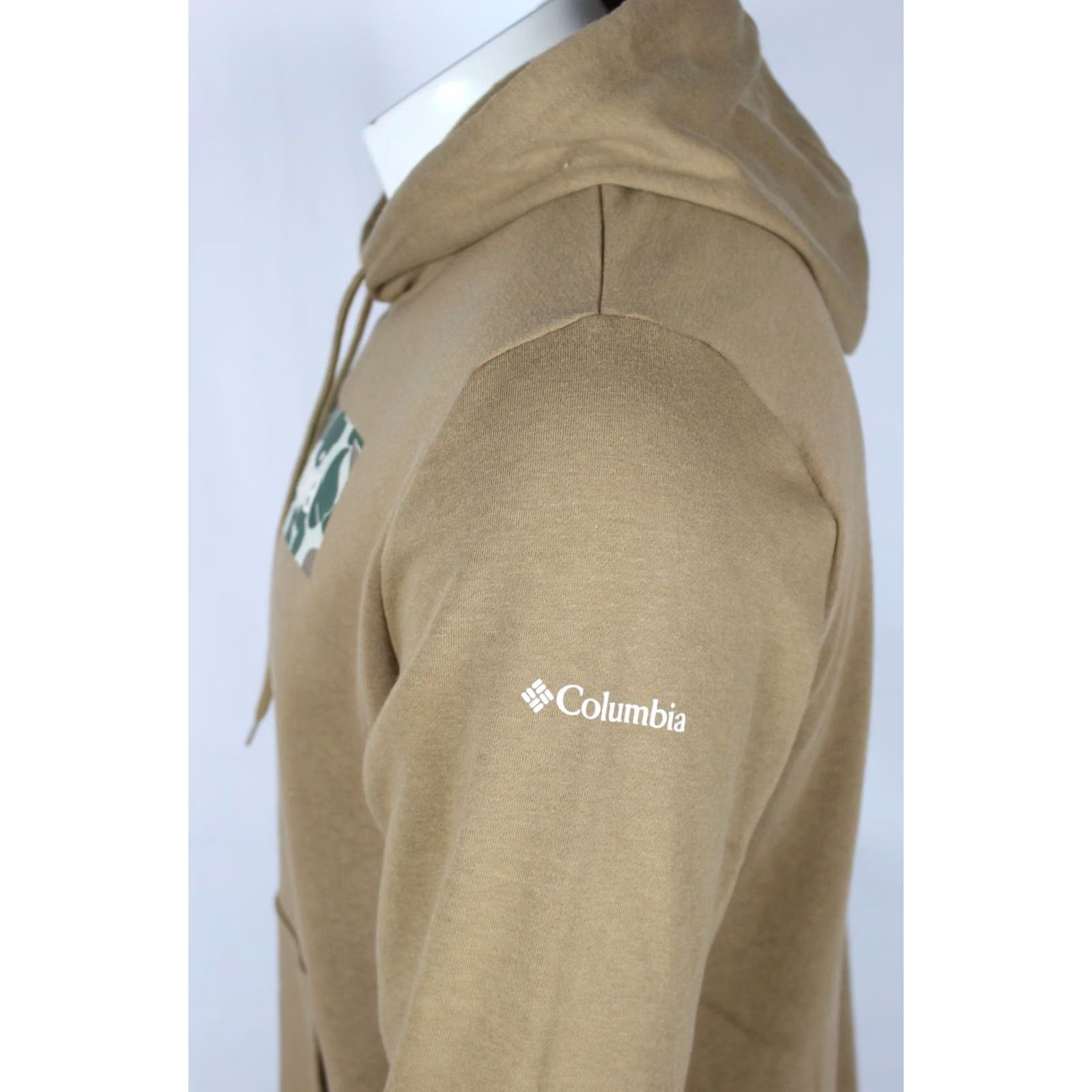 Vintage Columbia Men's Camo Graphic Hoodie Fleece Sweatshirt M Medium Brown Size US M / EU 48-50 / 2 - 3 Thumbnail