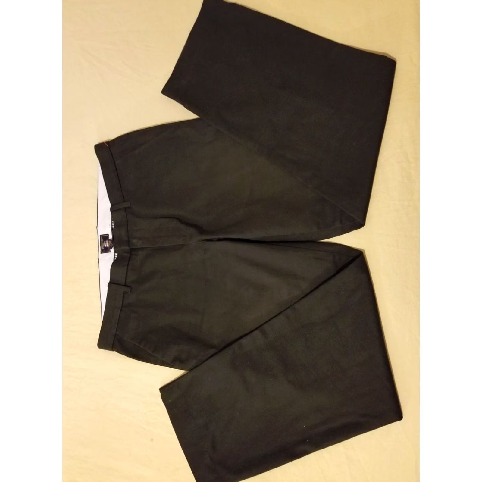 Gap Mens Gap Black Pants 34x30 Chino Dress Trouser Slack Khaki Size US 34 / EU 50 - 3 Thumbnail