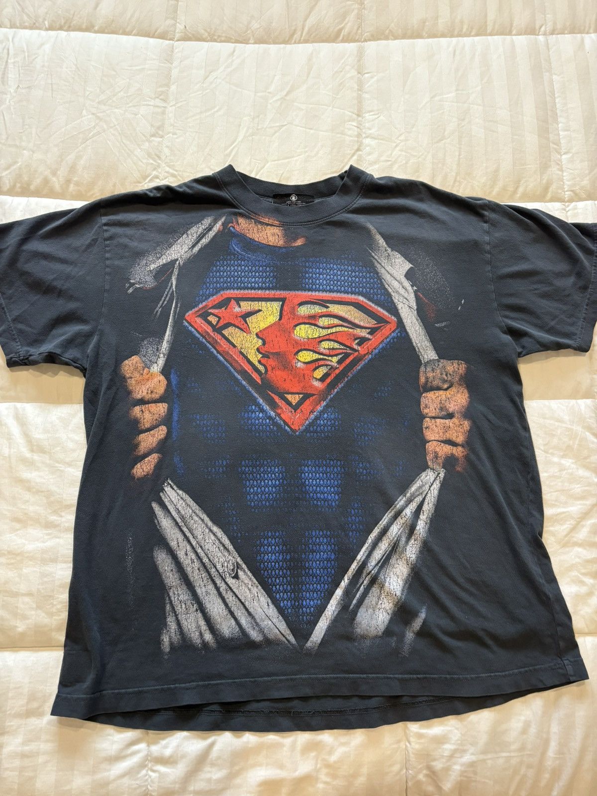 HELLSTAR HELLSTAR Halloween Superman Tee Black Medium Size US M / EU 48-50 / 2 - 1 Thumbnail
