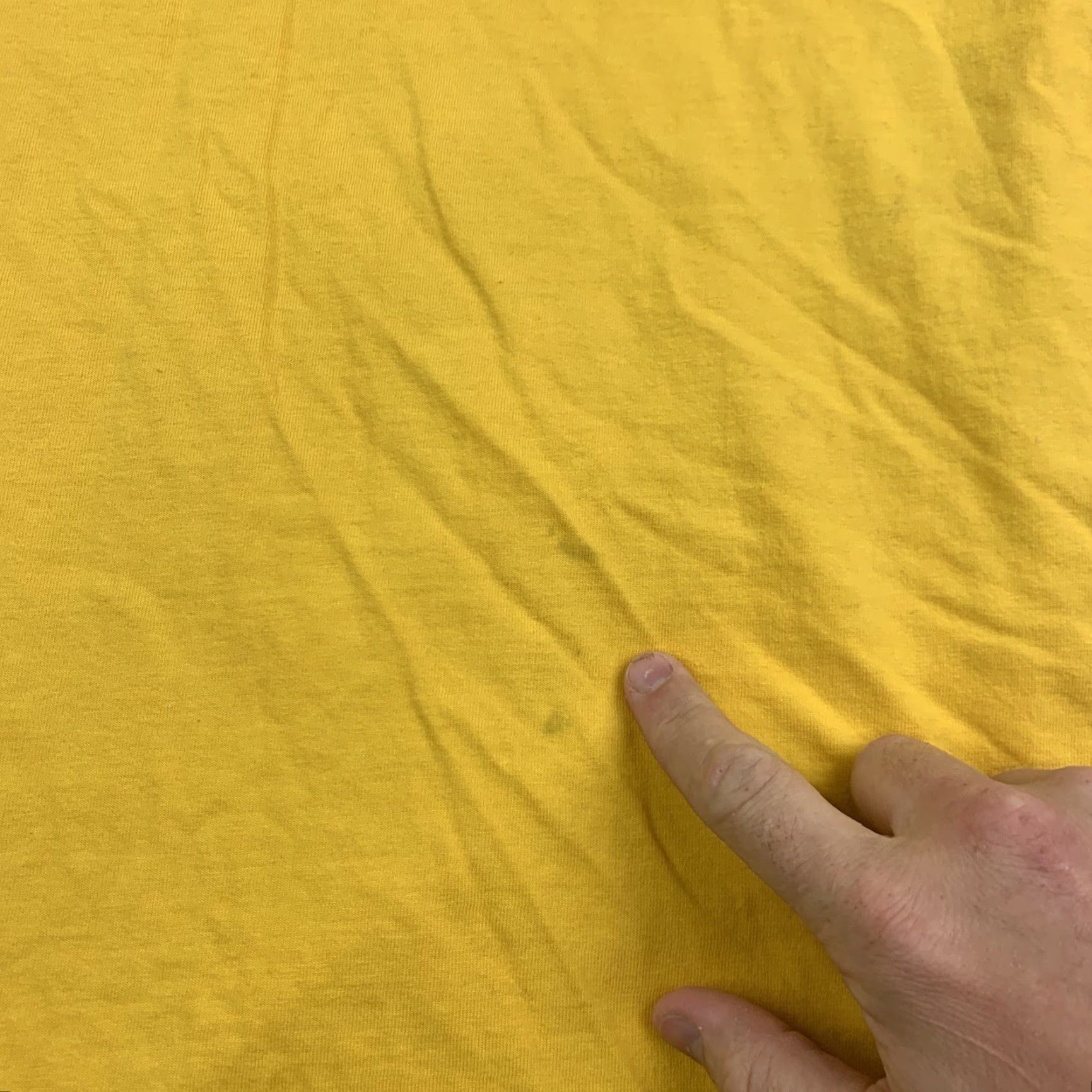 Vintage VINTAGE Paco Sport Jeans T-Shirt Men XL Yellow Grunge 90s Y2K Skater Streetwear Size US XL / EU 56 / 4 - 3 Thumbnail