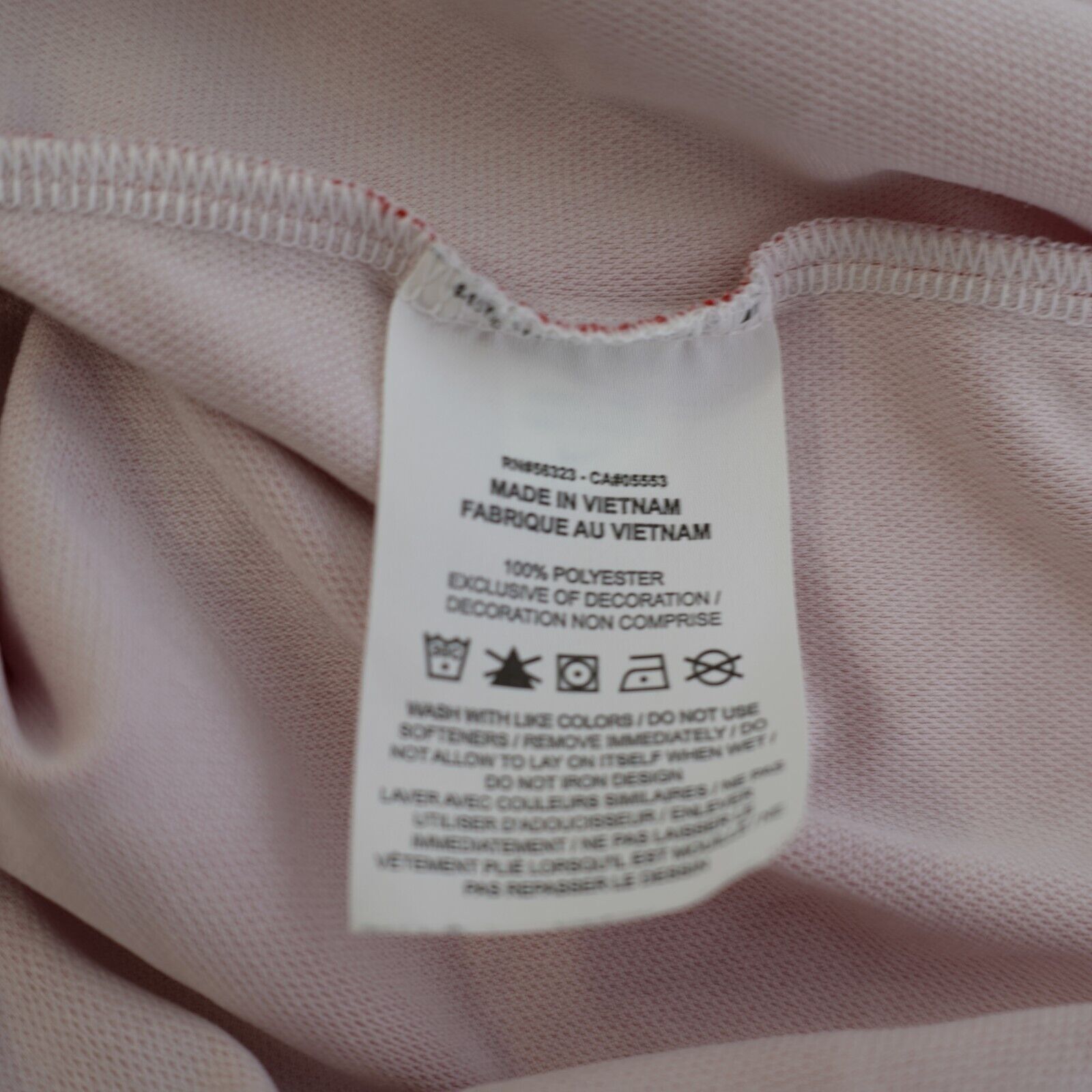 Nike Nike Dri-Fit Standard Fit Pink Sharksin XL Collared Polo Shi Size US XL / EU 56 / 4 - 10 Thumbnail