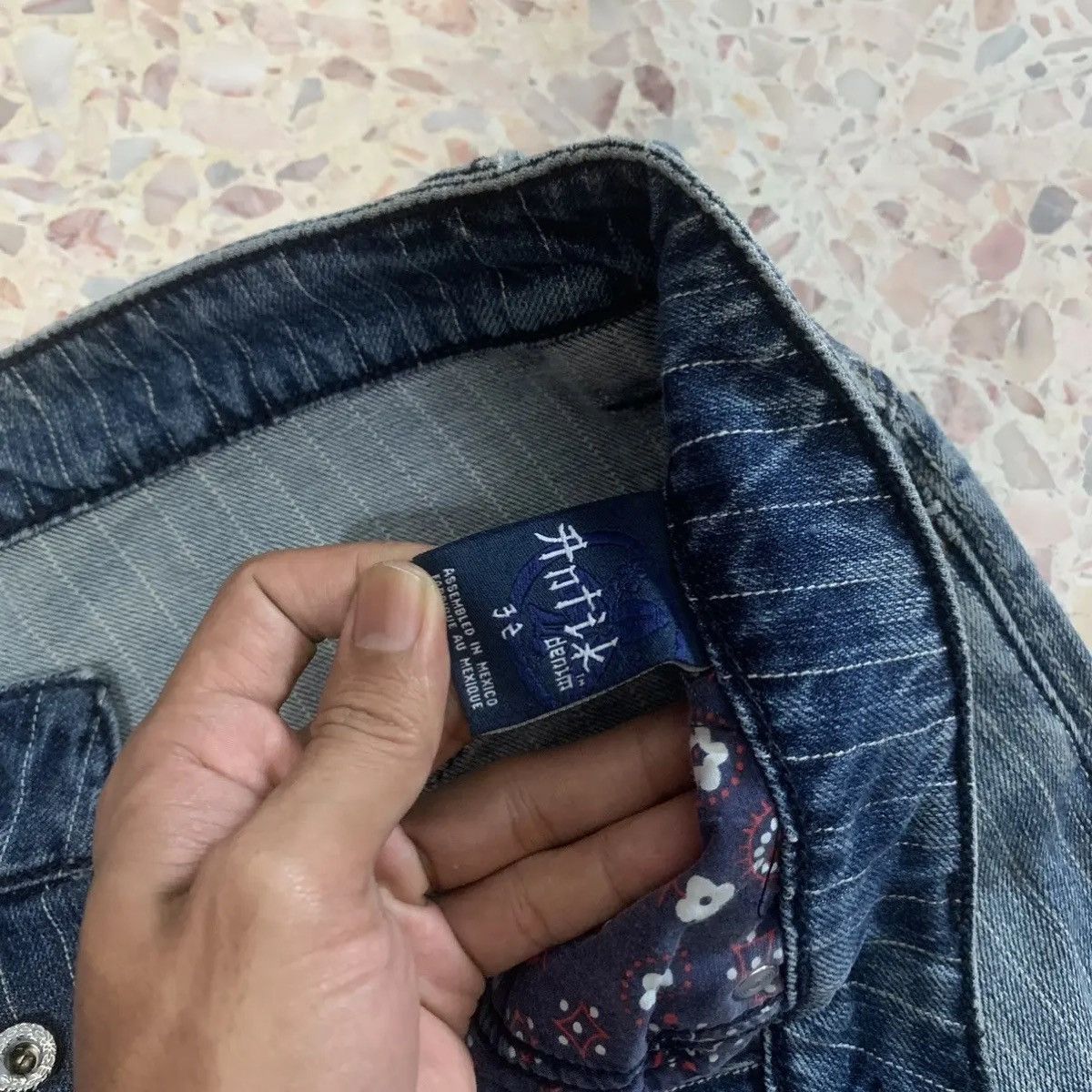 Antik Denim W34 L34 🔥Japanese Vintage ANTIK DENIM Wabash Jeans Trousers Size US 34 / EU 50 - 5 Thumbnail