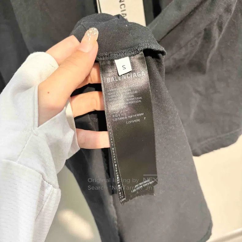 Balenciaga Balenciaga Washed Distressed T-Shirt Size US S / EU 44-46 / 1 - 5 Thumbnail