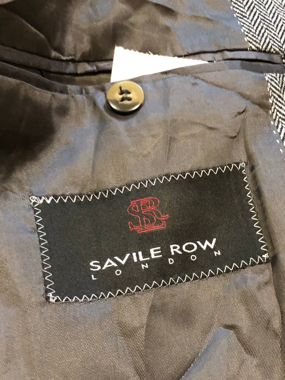 Savile Row Savile Row Blazer Size 42R - 2 Thumbnail