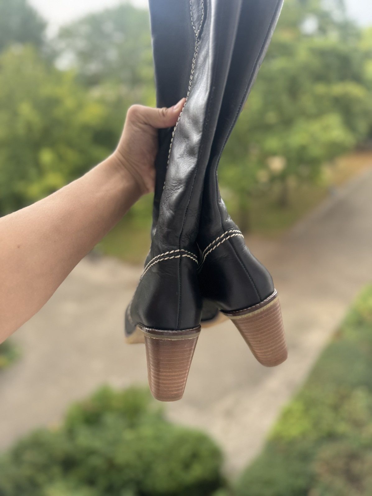 Other Vintage Cowboy Black Boots Avantgarde Size US 9 / IT 39 - 7 Thumbnail