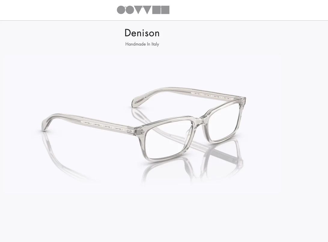 Oliver Peoples OLIVER PEOPLES DENISON OPTICAL FRAMES Size ONE SIZE - 3 Thumbnail