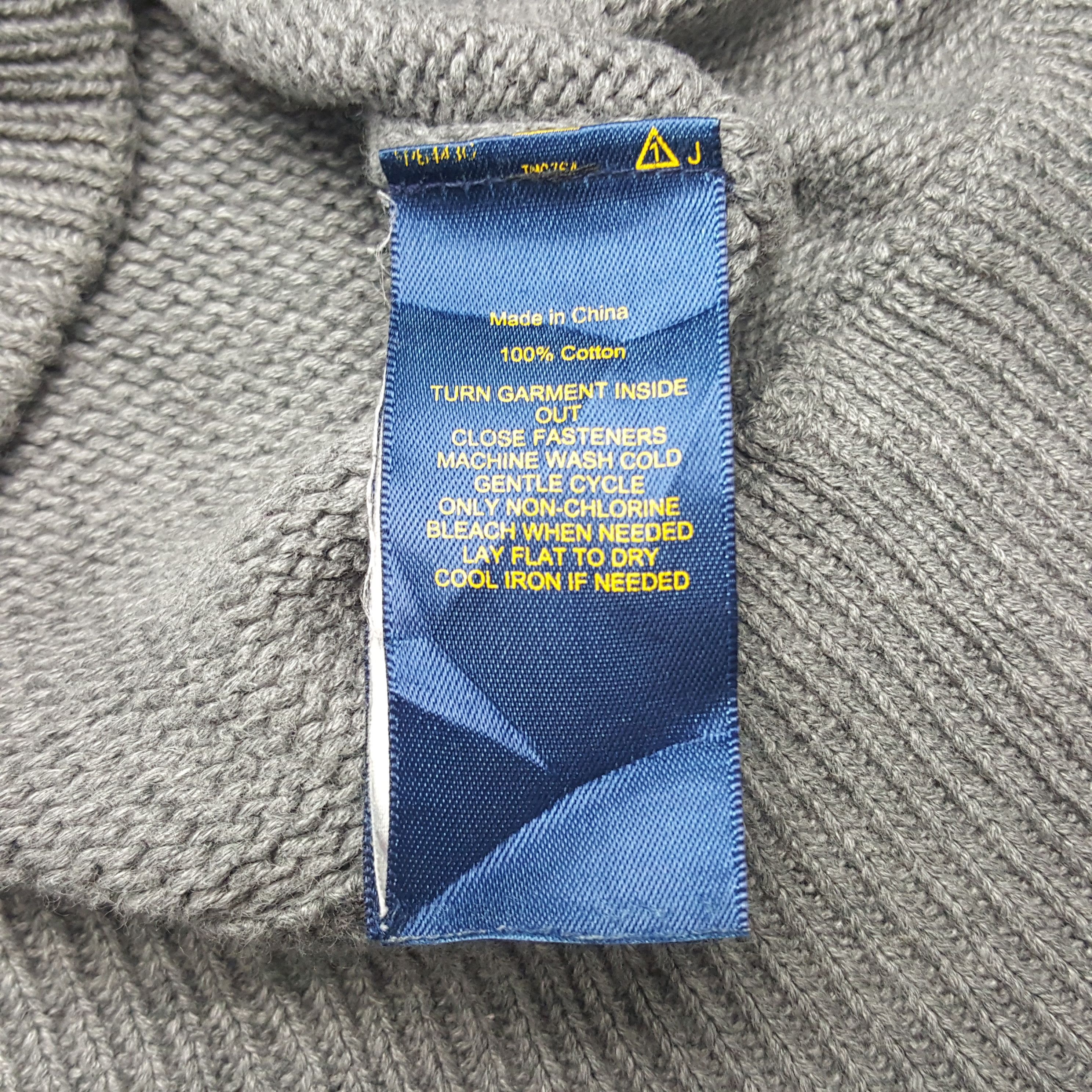 Polo Ralph Lauren × Vintage Vintage Polo Ralph Lauren Zipper Sweatshirt Size S / US 4 / IT 40 - 9 Thumbnail