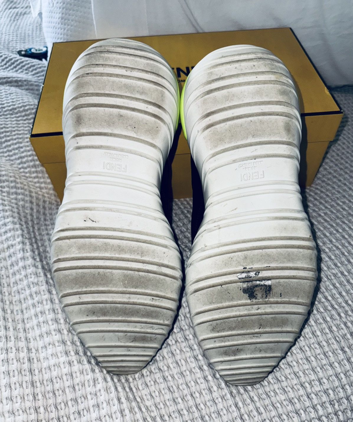 Fendi FENDI Jacquard FF Track Sneaker Size US 11 / EU 44 - 7 Thumbnail