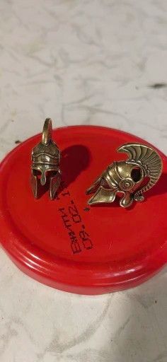 Handmade 3Pcs Spartan Roman Helmet Knife Beads Paracord Bead Zipper Size ONE SIZE - 4 Thumbnail