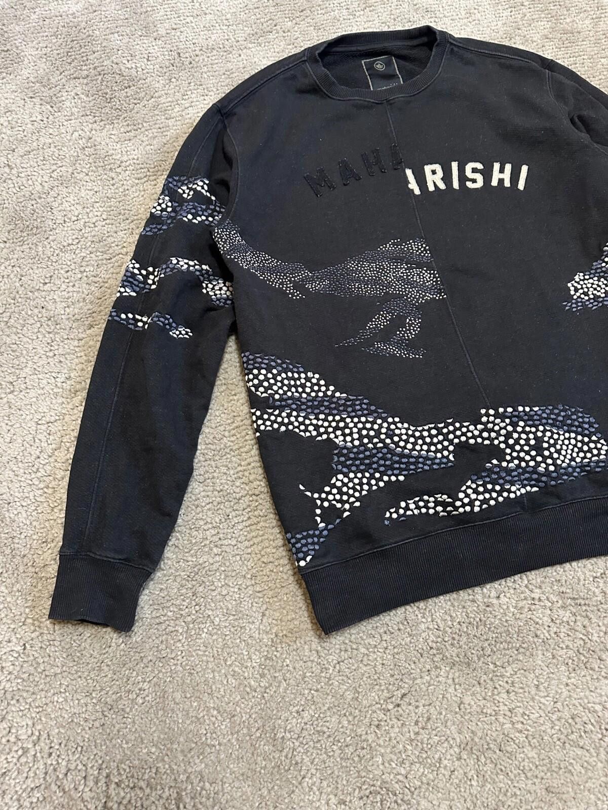 Maharishi MAHARISHI Two Tones Embroidered Sweatshirt Size S Size US S / EU 44-46 / 1 - 2 Thumbnail