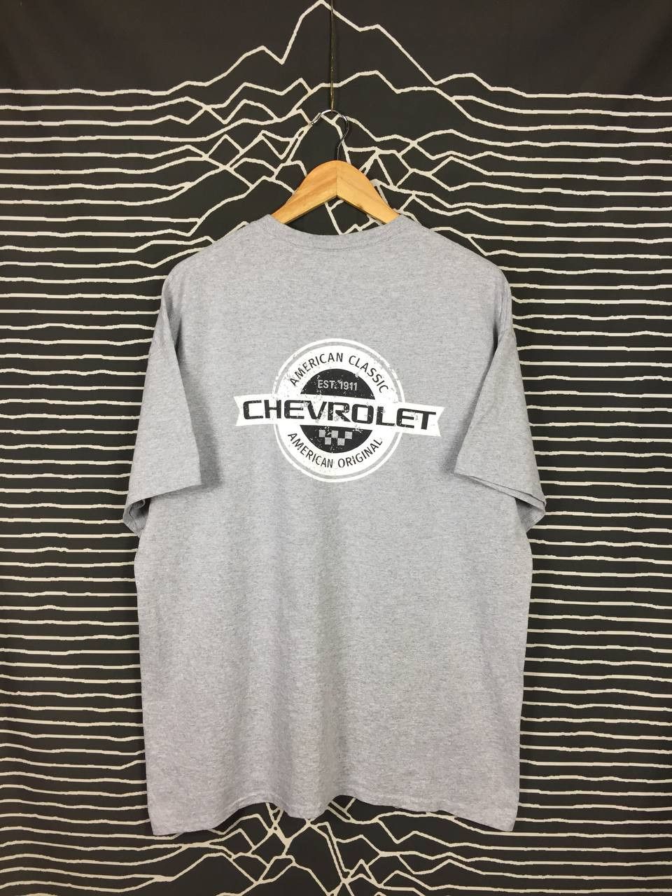 Chevrolet × Gildan × Vintage Chevrolet American Classic American Original Logo Racing Tee Size US XL / EU 56 / 4 - 1 Thumbnail