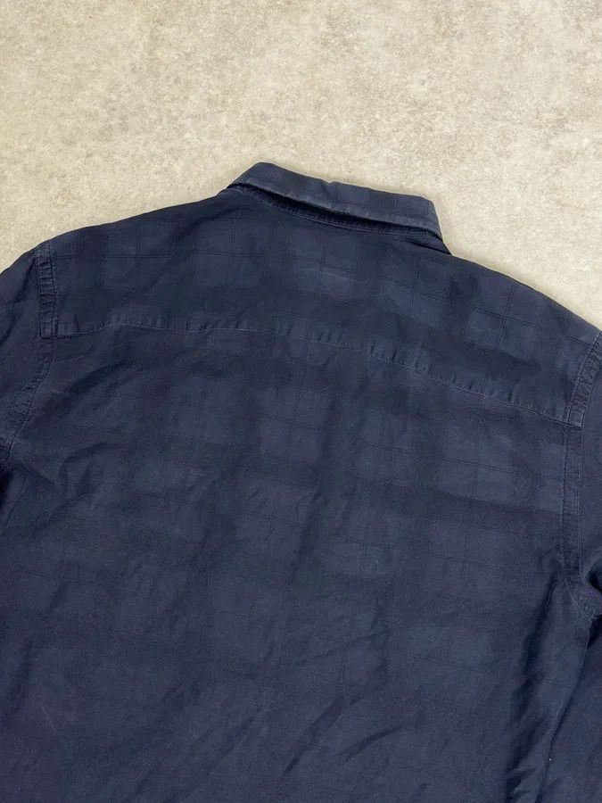Givenchy Givenchy Navy Checkered Classic Shirt Size US S / EU 44-46 / 1 - 6 Thumbnail