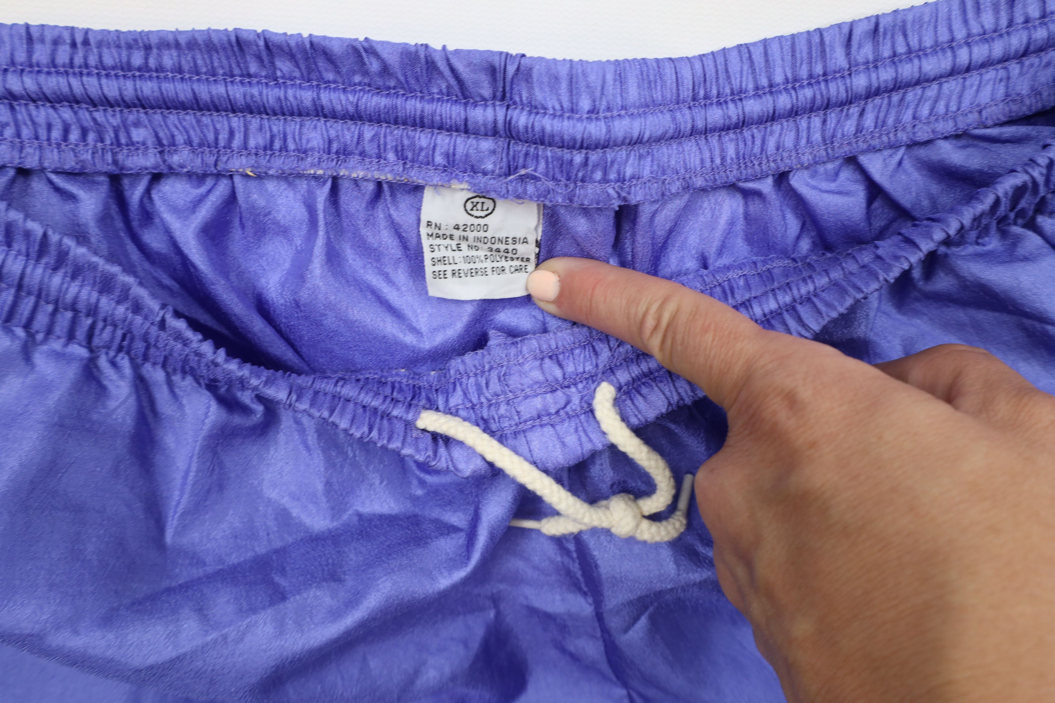 Vintage Vintage 90s Streetwear Polyester Windbreaker Joggers Pants Size 32" / US 10 / IT 46 - 6 Thumbnail