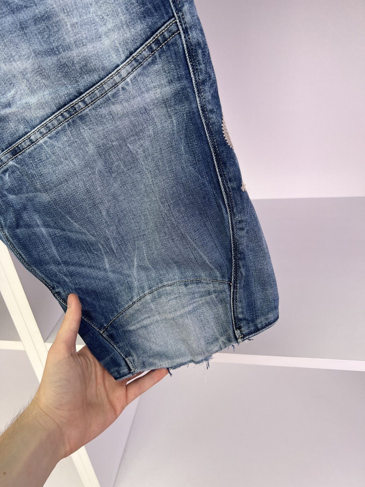 G-Star × Vintage Vintage G-Star MOTOR 5620 3D TAPERED EMBRO SHORTS Size US 32 / EU 48 - 7 Thumbnail