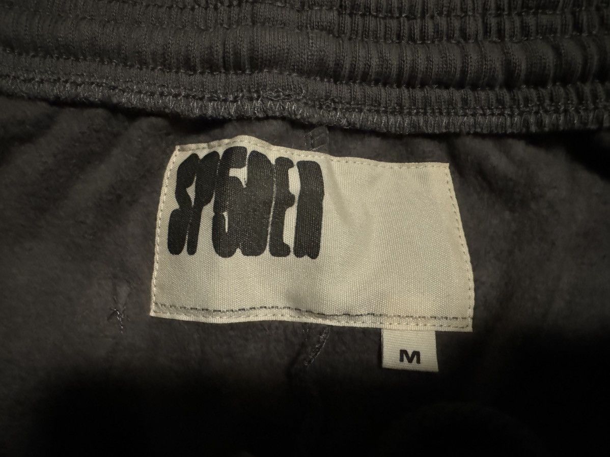 Sp5der Sp5der Punk V2 Slate Grey Sweatpants Size Medium Size US 32 / EU 48 - 8 Thumbnail