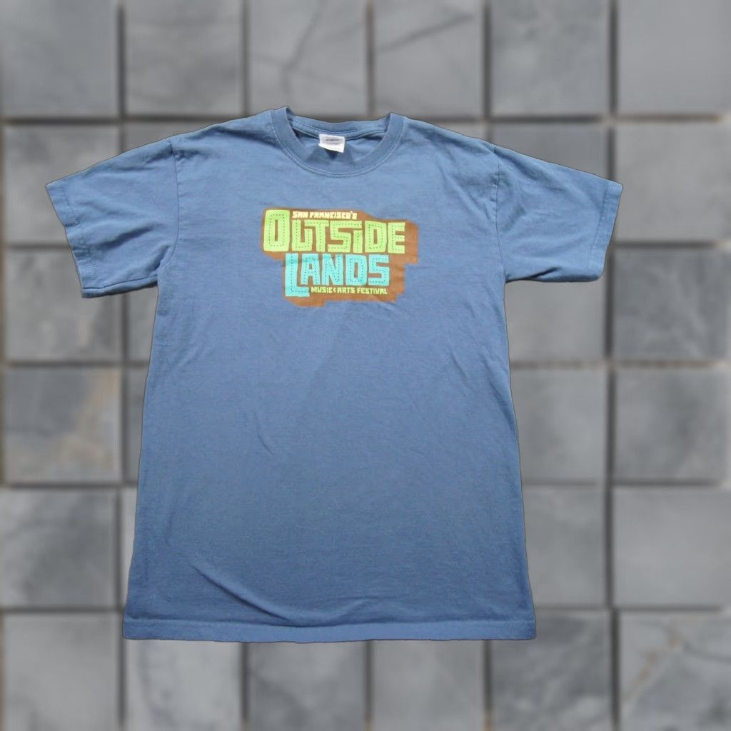 Gildan Vintage Outside Lands Shirt Mens Small Blue Concert Tee 2008 Y2K San Francisco Size US S / EU 44-46 / 1 - 1 Thumbnail