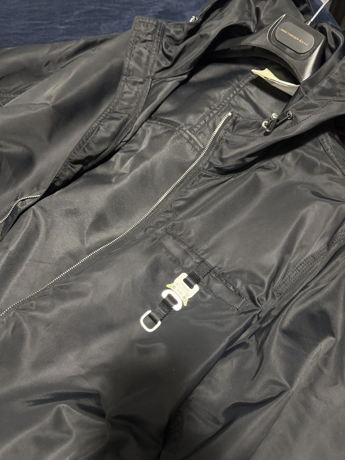 1017 ALYX 9SM 1017 ALYX 9SM Black Windbreaker Jacket Size US S / EU 44-46 / 1 - 13 Thumbnail