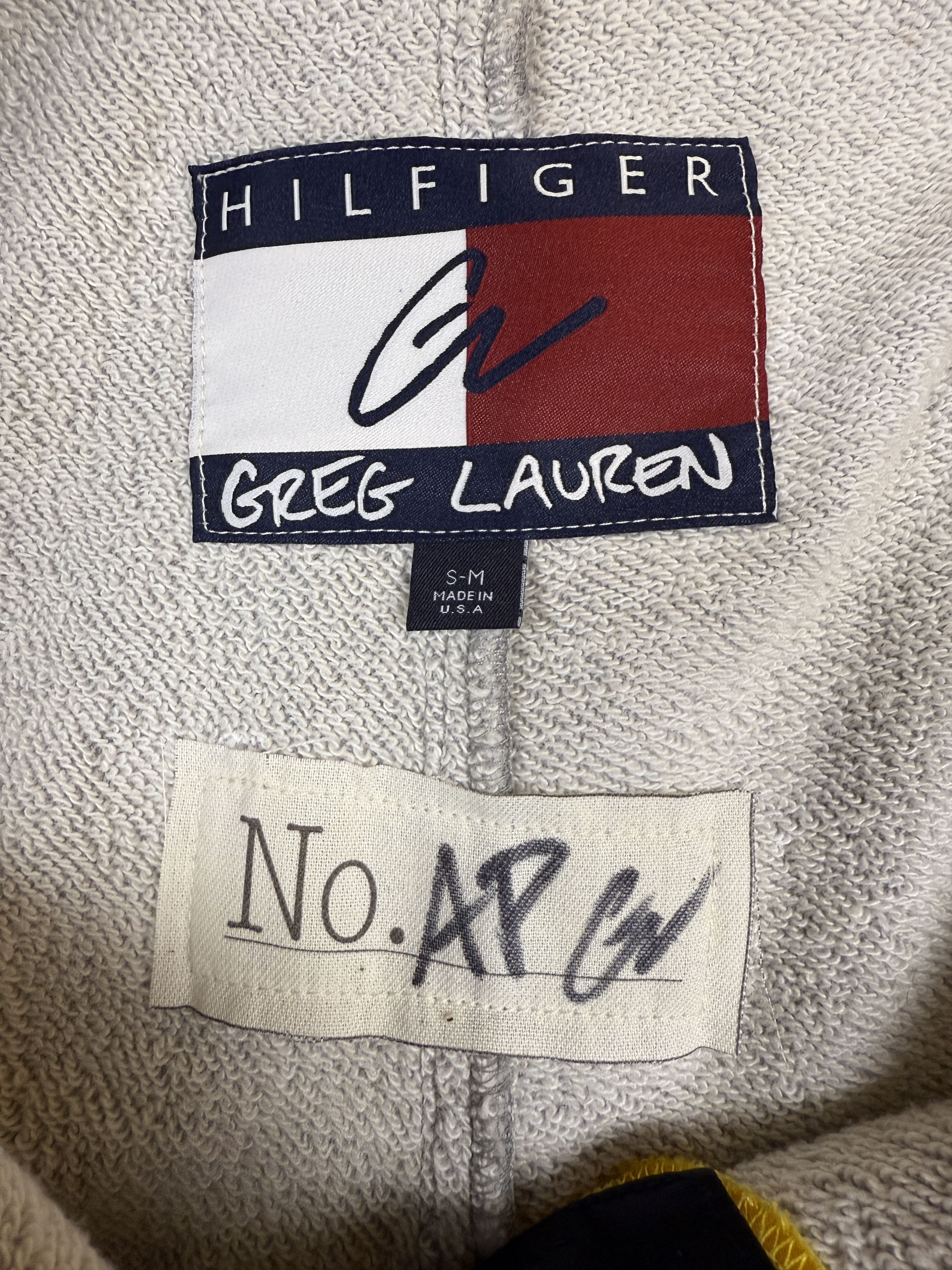 Greg Lauren × Tommy Hilfiger $2130 Greg Lauren x Tommy Hilfiger Varsity Short Sweatpants Size US 32 / EU 48 - 5 Thumbnail