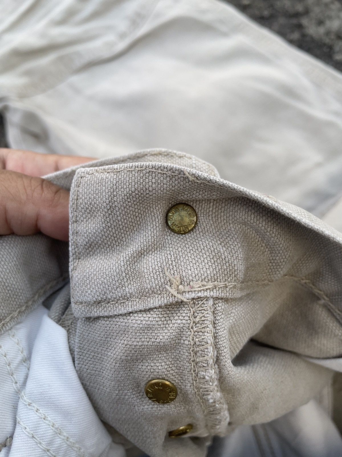 G-Star 🔥BINDING OFFER🔥 Vintage G-Star Raw Denim Duck Canvas W38 Size US 38 / EU 54 - 8 Thumbnail