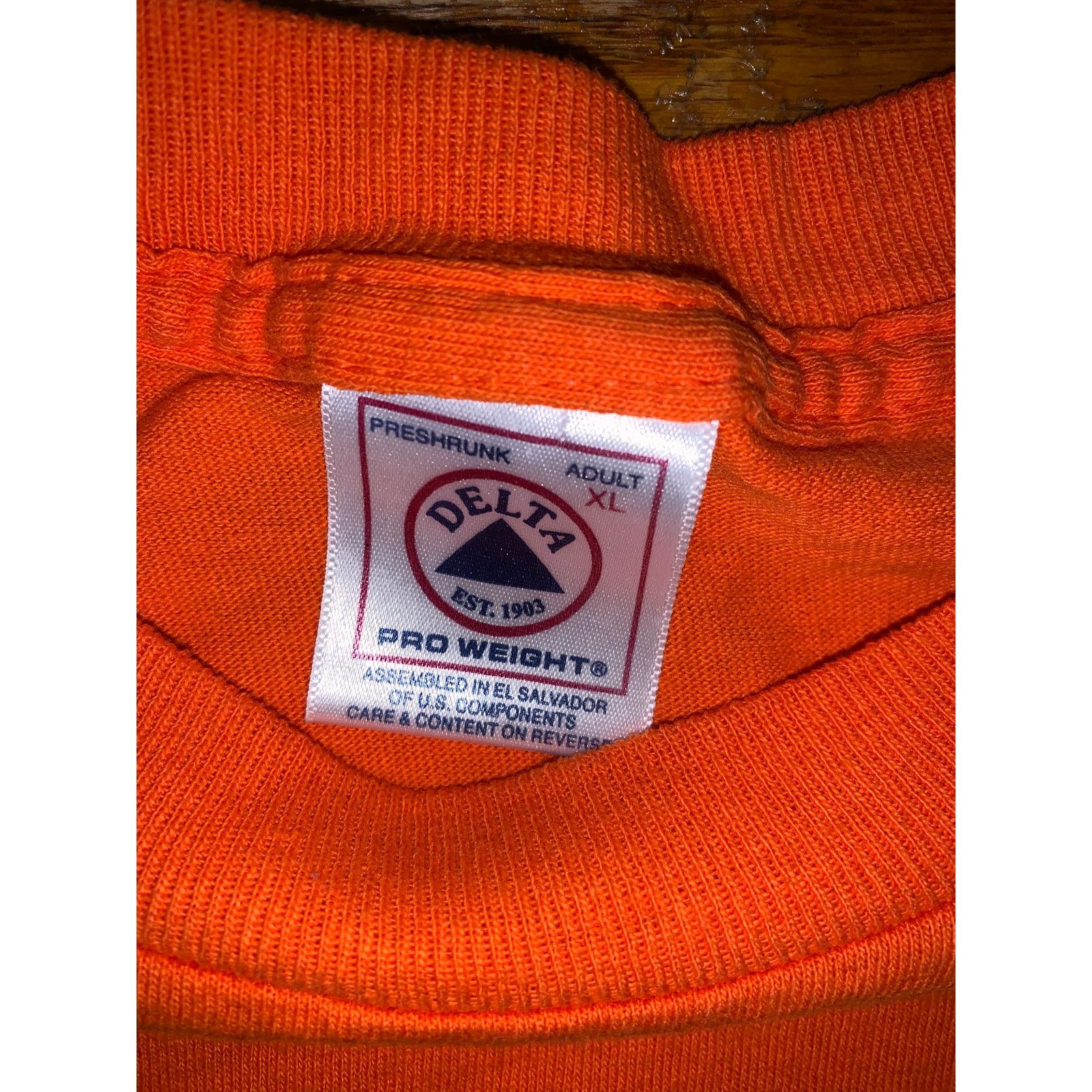 Harley Davidson × Other × West Coast Choppers Hollister 2002 Independence Rally Biker T Shirt XL Orange Size US XL / EU 56 / 4 - 4 Thumbnail