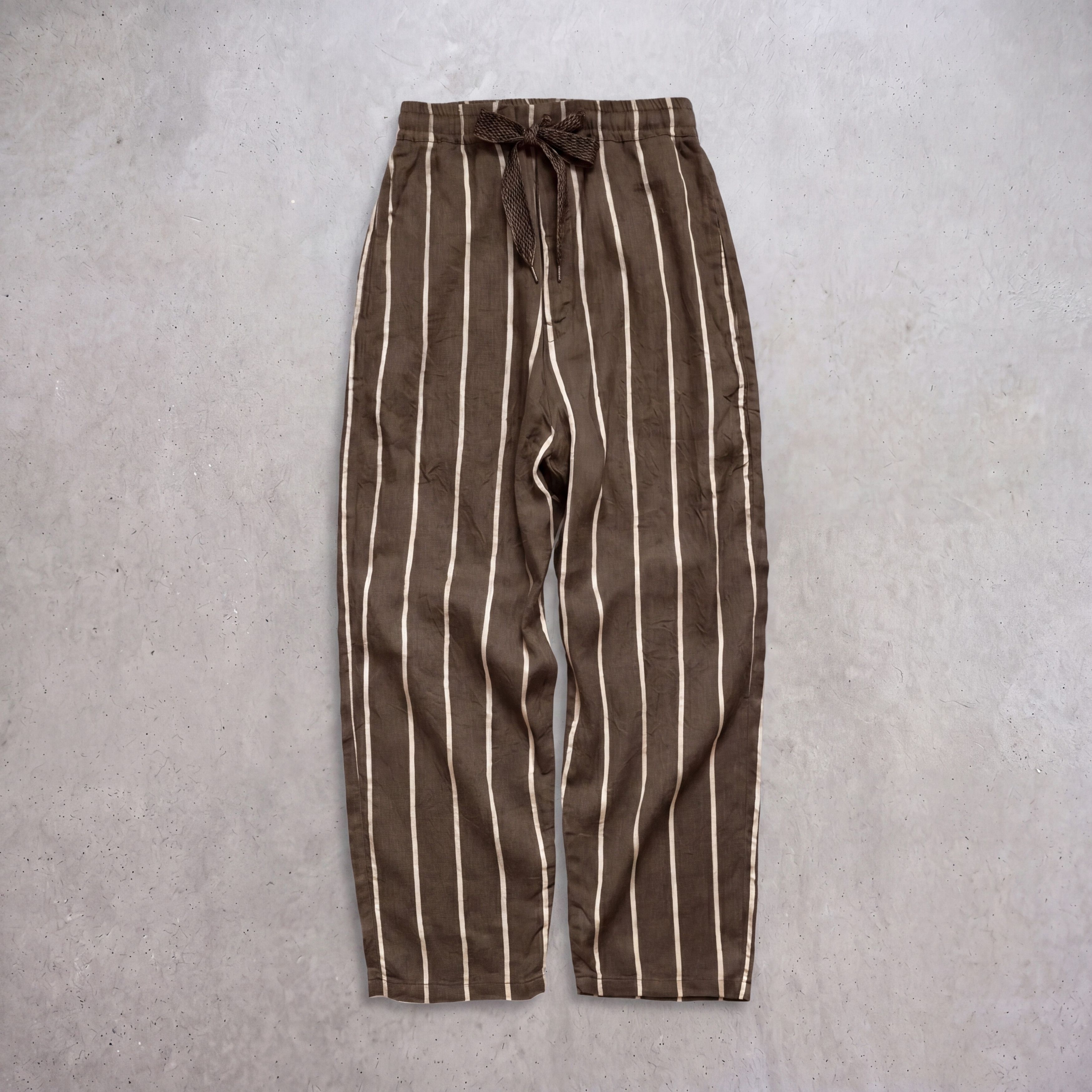 Kapital Linen Stripe Easy Pants