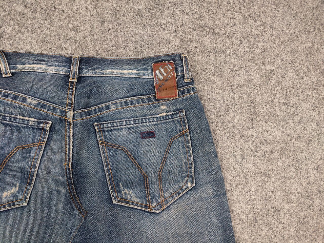 Miss Sixty Miss Sixty Vintage Y2K Distressed denim Blue Mini Skirt Size 27" / US 4 / IT 40 - 8 Thumbnail